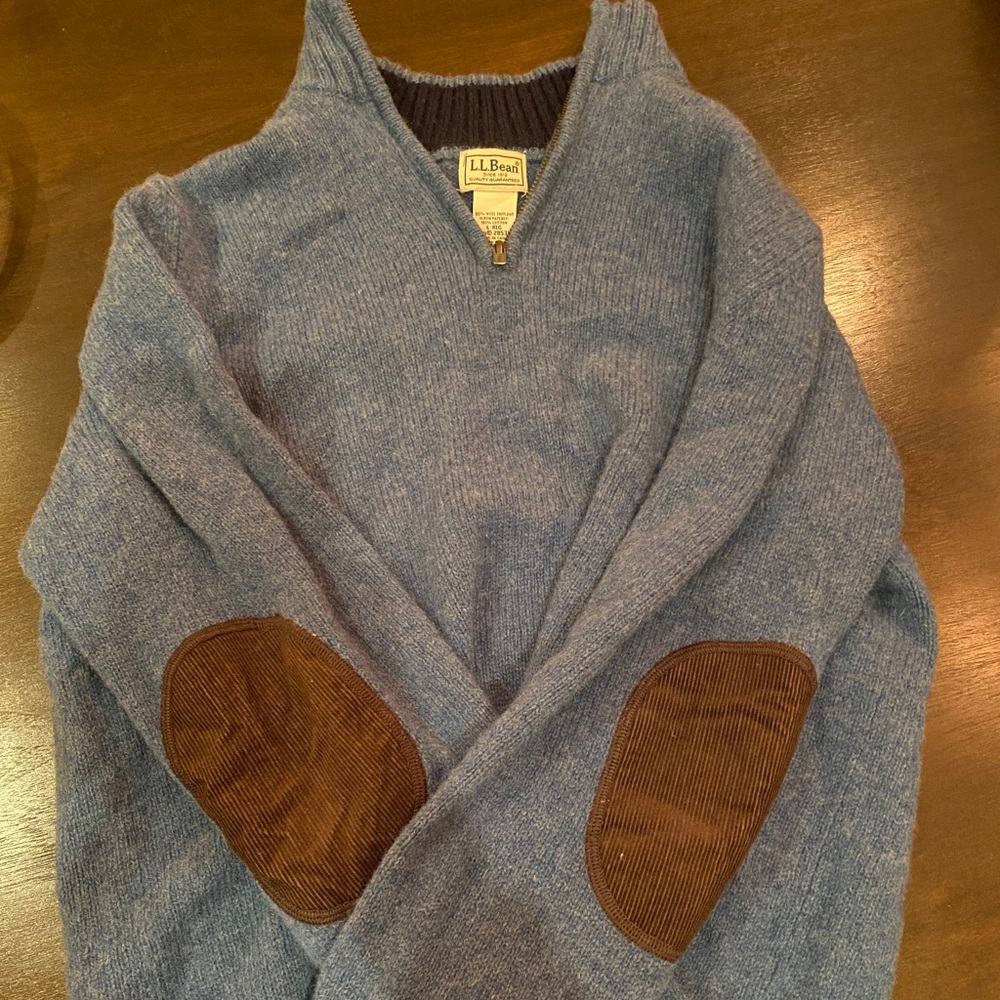 LL bean wool pull over